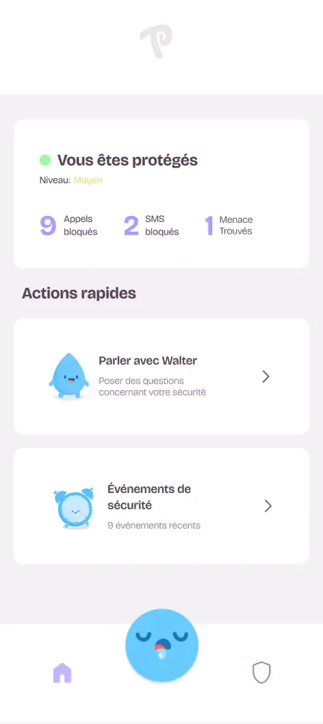 Protection des appels et messages en temps réel